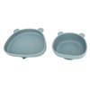 Baby Suction Plates Panda Shaped Powerful Suction Silicone Kid Suction