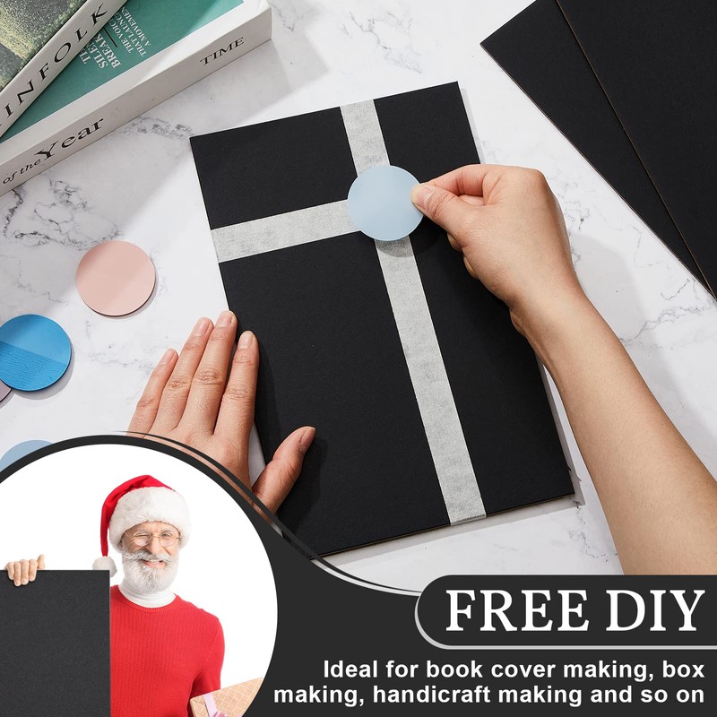 20 Pcs Book Board, Binders Board Chipboard Designer Bookboard Kraft