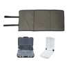 Fish Folding Unhooking Mat with 2 Lure Boxes Sturdy Sponge