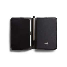 Bellroy Notebook Cover (Leather Folio for Notebook) - Black