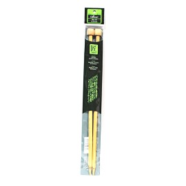 Clover Takumi Bamboo 14 Inch Single Point Knitting Needle Size 13