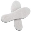 SUPVOX 2 Pairs Winter Shoes Insoles Warm Fluffy Wool Shock