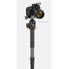 Professiona Heavy-Duty Carbon Fiber 70" Monopod/Unipod (Dual Optional Head) for