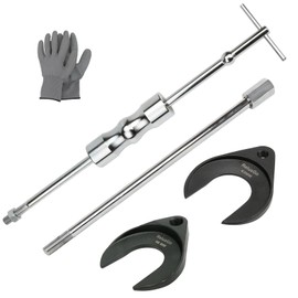 ReluxGo Inner CV Axle Puller Tool Set with 5/8"-18 Slide Hammer & Adapter Inner CV Joint Removal Tool Kit Front Wheel Drive Axle Puller Set Compatible with Taurus Sable FWDs from 1986 to 2021