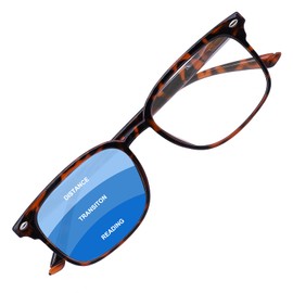 MARE AZZURO Lightweight Progressive Multifocus Reading Glasses Blue Light Blocking Readers Women Men 1.00 1.50 2.00 2.50 3.00 3.50 4.00 (Tortoise, 1.5)