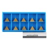 Accusize Industrial Tools Tpg221 Tin Coated Carbide Inserts, 10 Pcs/Box,