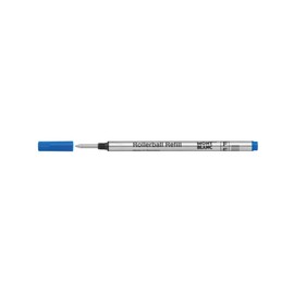 Montblanc Montblanc Roller Minen Royal Blue 124501 – Blaue Ersatzmine für Roller Ball und Fineliner Größe F – 2 x Refill Rollerball Fein