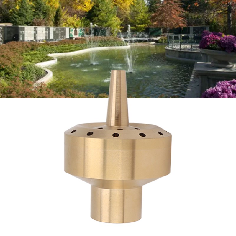 Water Fountain Nozzle Brass Fountain Nozzle Column Sprinkler Spray Head