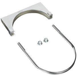 Donaldson P207598 6" 152mm Chrome U-Bolt Clamp, 1 Pack