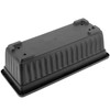 JOIKIT 17 Inches Black Plastic Planter Box, 6 Packs, Good