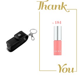 Hera 헤라 블랙 키링 & 헤라 센슈얼 피팅 클로우 틴트 184호 픽셀핑크 미니 1.4g 세트 Hera Black Curling & Hera Sensual Fitting Cloud Tint 184 Pixel Pink Mini 1.4g Set