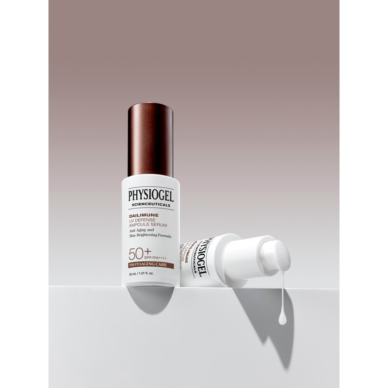 피지오겔 사이언수티컬즈 데일리뮨 UV 디펜스 앰플 세럼 SPF50+ PA++++, 30ml,