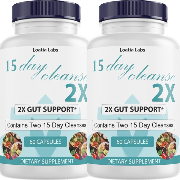 15 Day Cleanse 2X - Double Gut & Colon Support