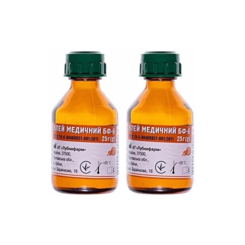 Pegamento BF-6 2 x 25=1.76 oz Paquete de 2 primeros