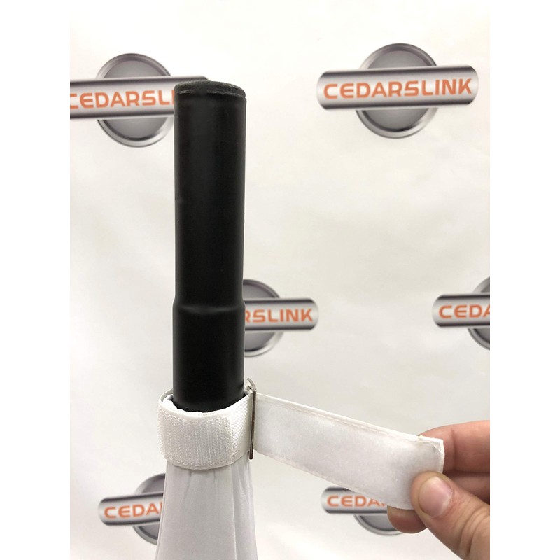2-Pack Tripod Speaker Stand Stretch Covers - Triple Sided DJ