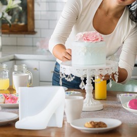 Luxshiny High Heels Mold Silicone Shoe Molds Earrings Epoxy Molds Silicone Fondant Molds High Heel Fondant Molds Chocolate Diy Molds High Heel Shoe Molds Jelly 3d Mousse White