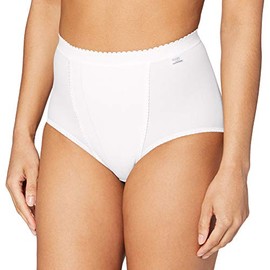 Sloggi Women's Control Maxi Brief, White, Size 12