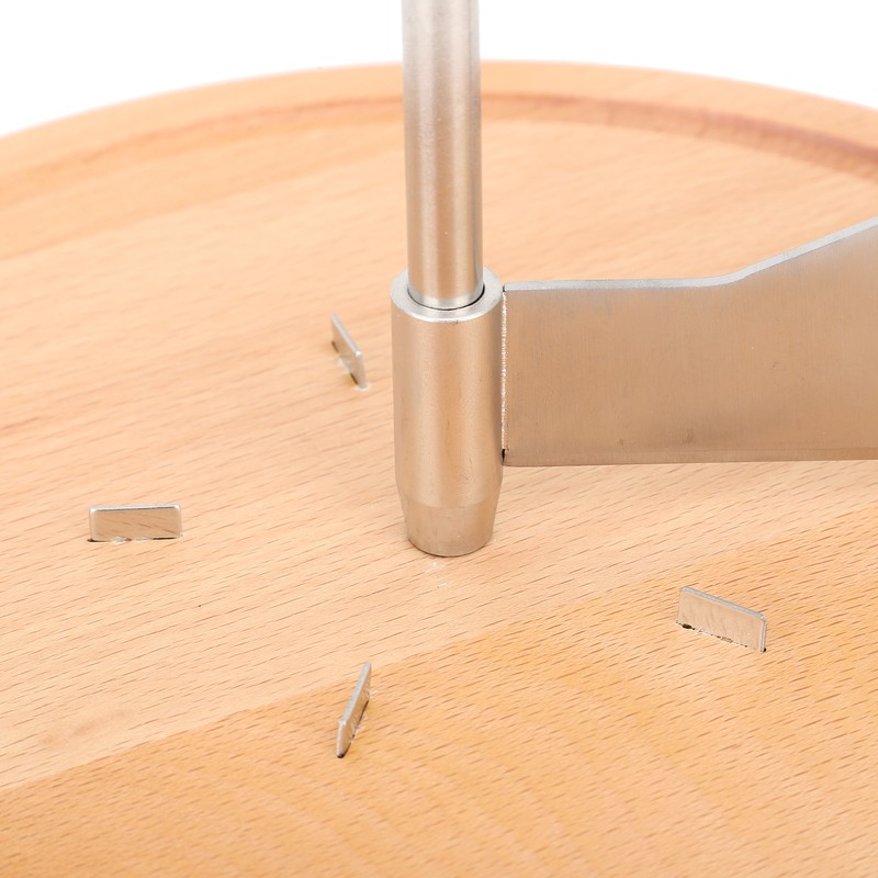 Cheese Curler Professional Ergonomic Handle Rotating Cheese Flower Cutter for