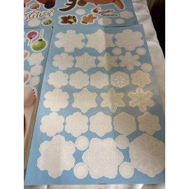 Unbranded Reusable Christmas Window Clings