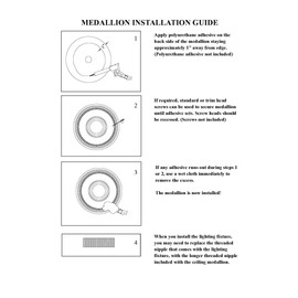 Livex Lighting 82074-48 Wingate Ceiling Medallion, Hand Painted Antique Gold Leaf