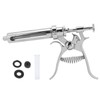 SemiAutomatic Metal AntiRust Livestock Injection Syringe for Veterinary Equipment(30ml Syringe