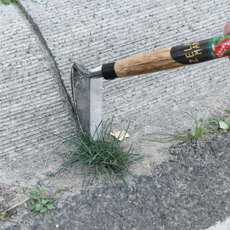 ZELARMAN Japanese-Style Weeding Sickle/Hand Hoe, Sickle Garden Hand Weeder Tool
