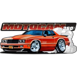 Motocam360 1979-88 Monte Carlo Hood Lift Strut Kit - by Motocam