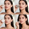 Kit De Herramientas De Maquillaje Con Brochas Y Esponjas Gris