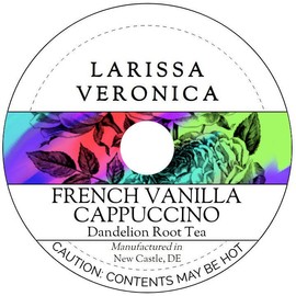 French Vanilla Cappuccino Dandelion Root Tea (Single Serve K-Cup Pods) (12 pods, ZIN: 578083) - 2 Pack