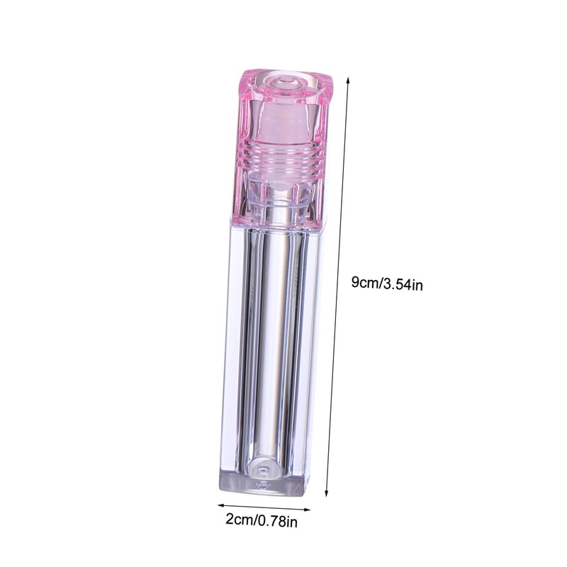 FOMIYES 6.5ml Mini Lip Oil Containers Rollers Essential Oil Bottle