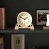 NEWGATE® Divisadero mantel clock | Traditional double scroll design |