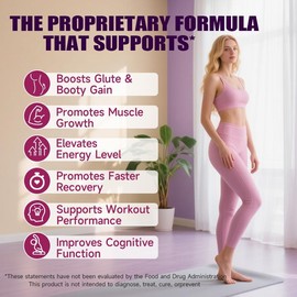 Vyhthy CurveBoost Creatine & Collagen Gummies – Sugar-Free Support for Muscle, Skin, Hair & Nails, 30 Gummies