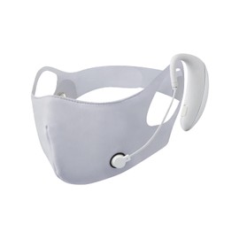 Atex AX-FRL912Lgr Lourdes Style EMS Mask, Large, Gray