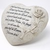 Trauer-Shop Grave ornament heart star children. Still und leise ging