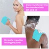 Paños Exfoliantes para Espalda – Set 3 de Nylon Premium