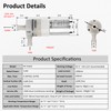PlusRoc 12V DC Small Water Transfer Pump 1.3LPM Mini Self