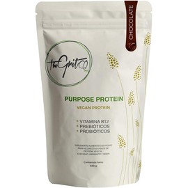 The Grit Co. Purpose Protein - Vegan Plant-Based Protein Powder, Rich Cocoa - 660g