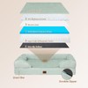 EHEYCIGA Orthopedic Dog Bed for Small Dogs, Waterproof Memory Foam