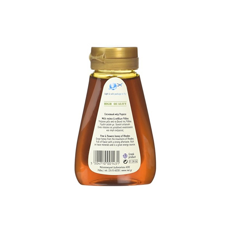 Melissokomiki Dodecanesse Squeeze Pet Pine and Flowers Honey 250 g