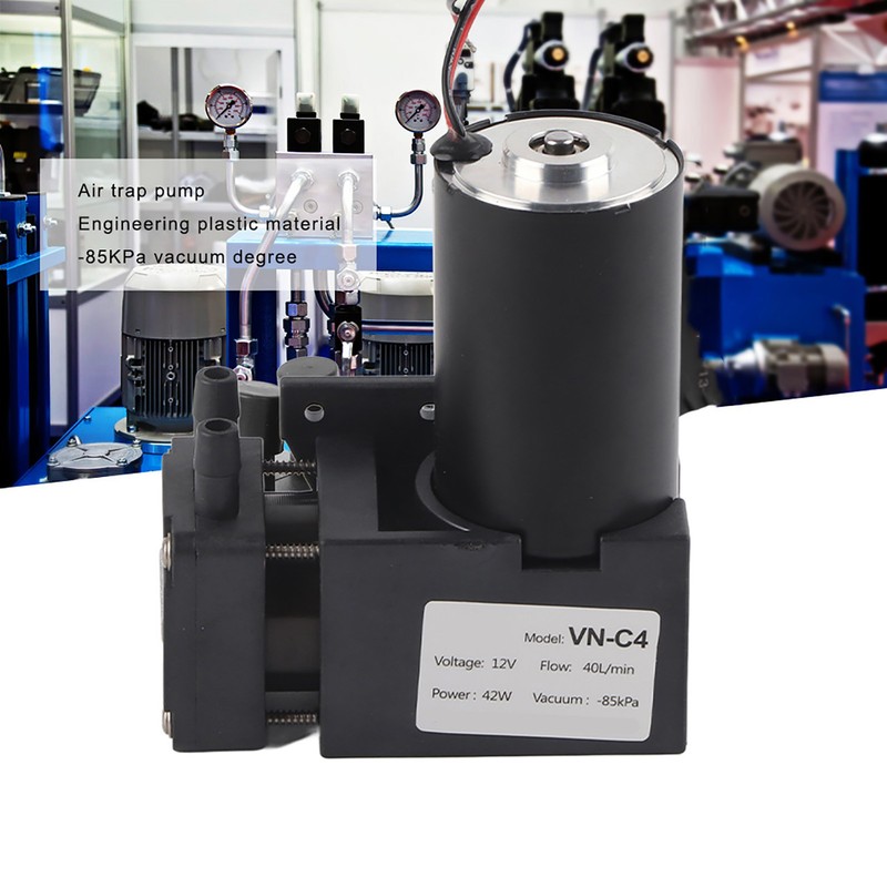 DC 12V Mini Vacuum Pump Brushless Mechanical Accessory Mute Industrial