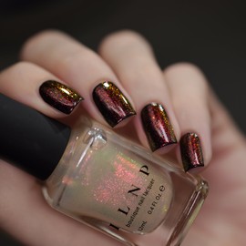 ILNP Scarlet - Red, Orange, Gold, Green Iridescent Topper Nail Polish