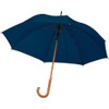 Automatic Umbrella with Wooden Handle Dark Blue, darkblue