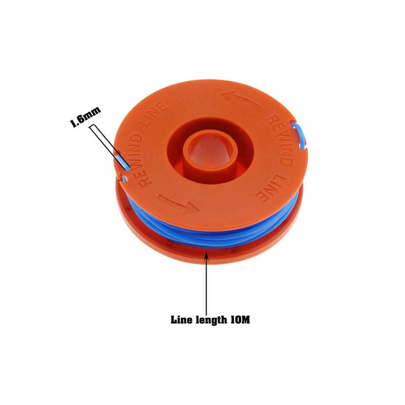 VGOL 4PCS Spool Line 5137651-90 FLY020 Compatible with Flymo Mini