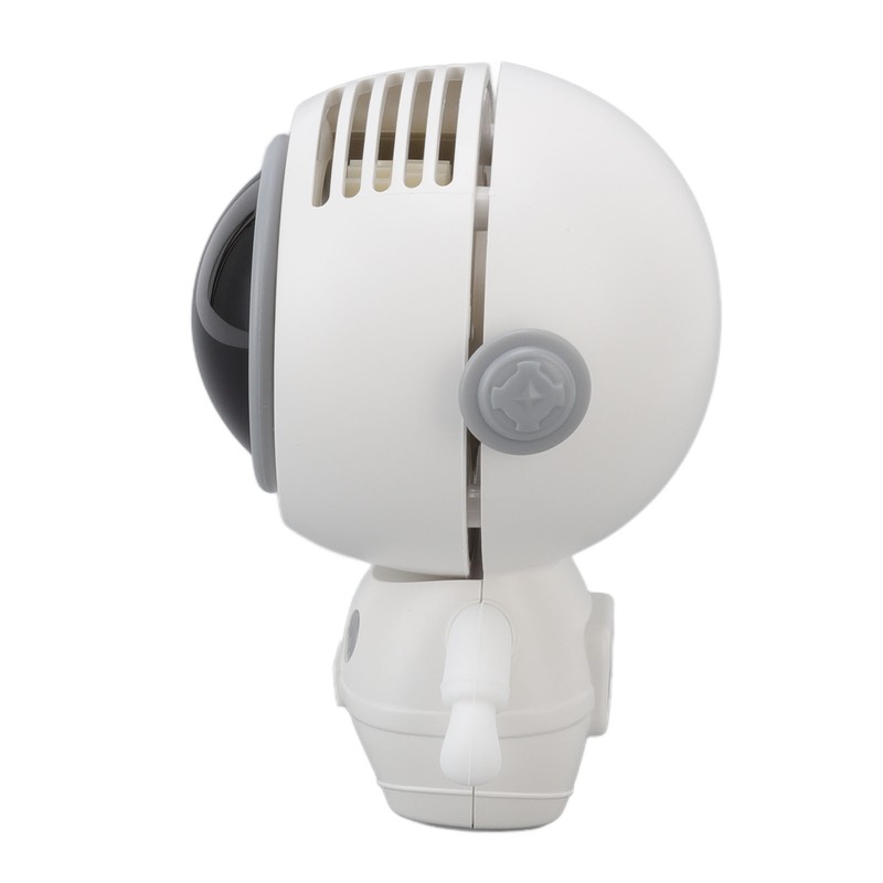 Mini Fan USB Astronaut Appearance Rechargeable Low Noise Portable Hanging