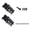 skysen Stainless Steel Self Closing Vinyl Fence Single Gate Hinge