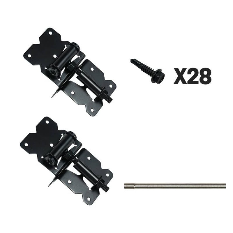 skysen Stainless Steel Self Closing Vinyl Fence Single Gate Hinge
