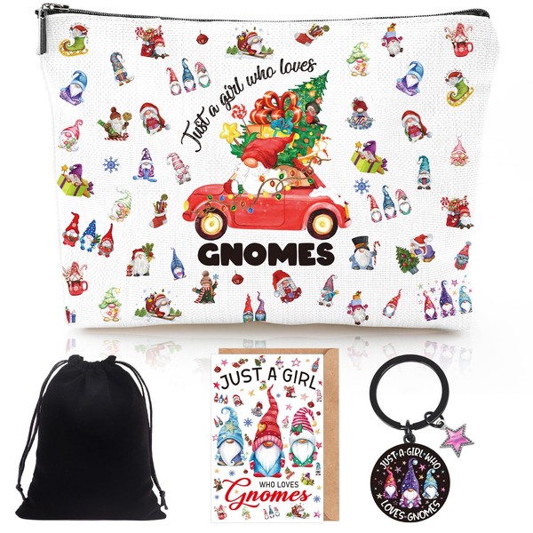 Luvsweets 3Pcs Gnomes Gifts for Women, Just a Girl Who