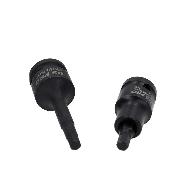 M6 6mm Short (53mm) + Long (78mm) Impacted Hex Allen
