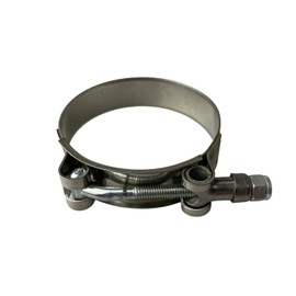 Boltza W2 Part Stainless Steel T-Screw Hose Clamps for Industrial Machines and Exhaust Clamps (1, 82-90 mm)