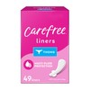 Carefree Thong Regular 49 Count Unscented Liner